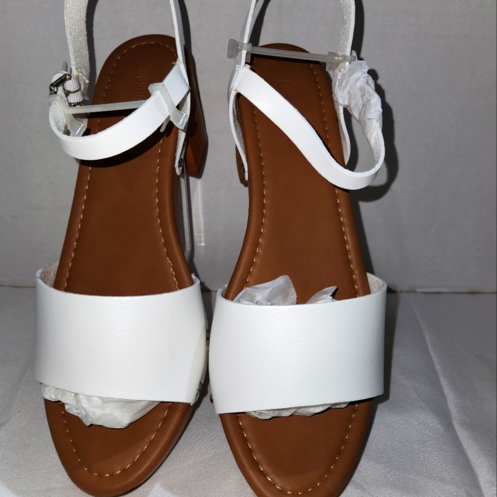 Sloan White Heels with Elegant Design and Comfort